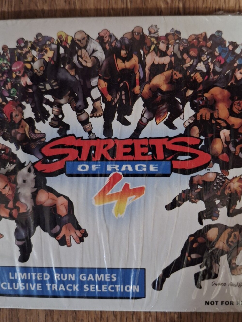 Streets Of Rage 4 Sountrack CD